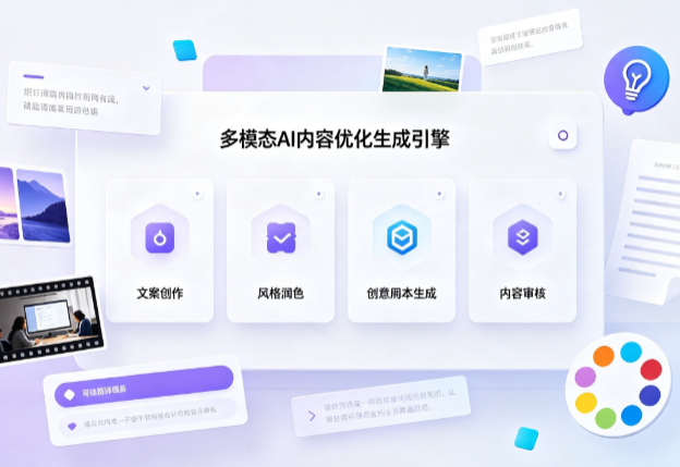 狮子山区AI智能内容优化创新 多模态生成技术丰富数字内容创作生态